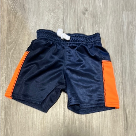 4 for $20 Kids Navy and Orange Shorts - Picture 1 of 1